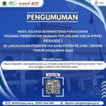 PENGUMUMAN SELEKSI PPPK REJANG LEBONG TA 2024