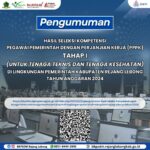 PENGUMUMAN HASIL SELEKSI KOMPETENSI PPPK TENAGA TEKNIS DAN TENAGA KESEHATAN TAHAP I DI LINGKUNGAN PEMERINTAH KABUPATEN REJANG LEBONG TAHUN 2024